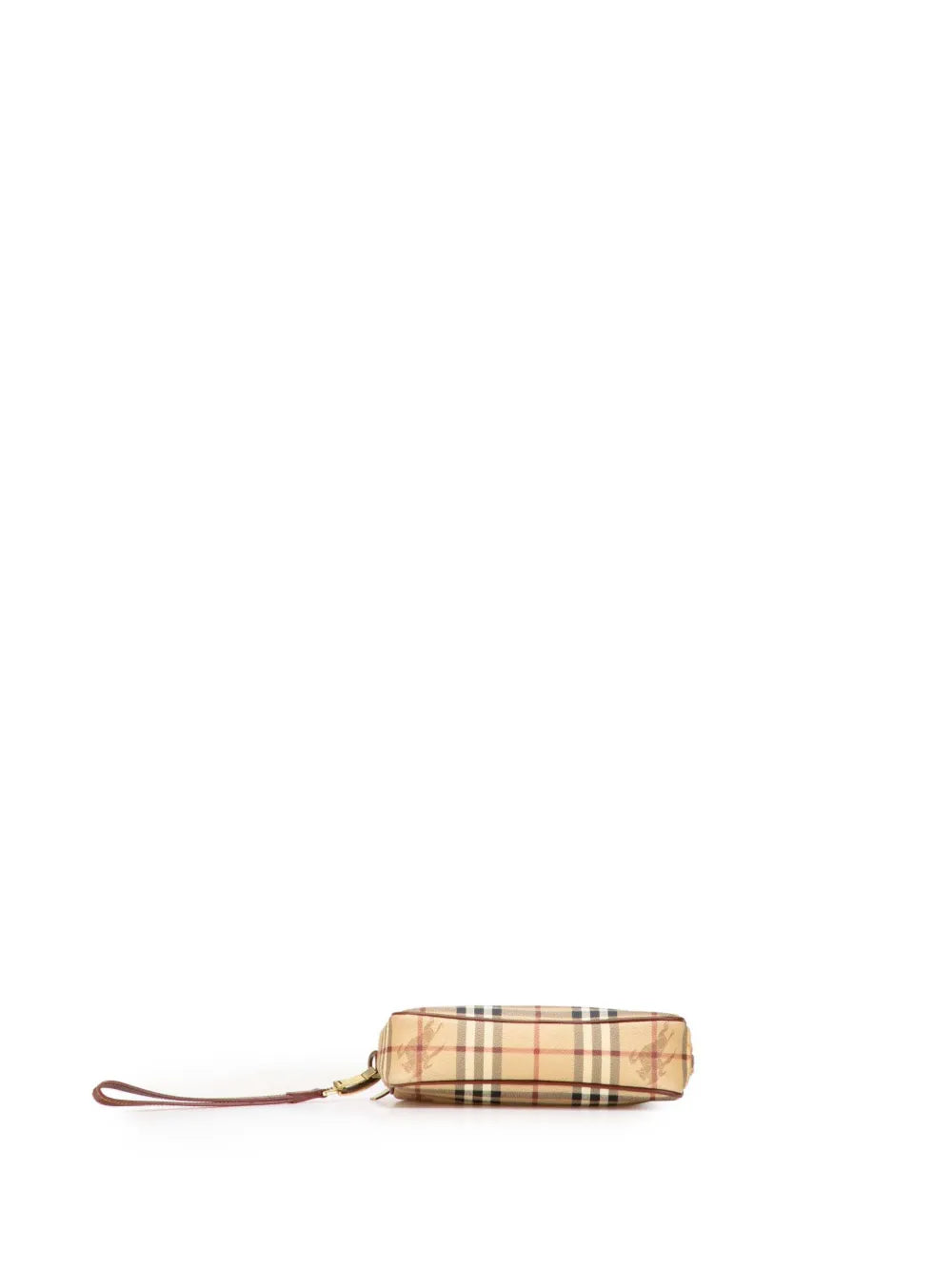 Pre-OwnedBurberry Pre-Owned2000-2017 Haymarket Check Coated Canvas clutch bag
