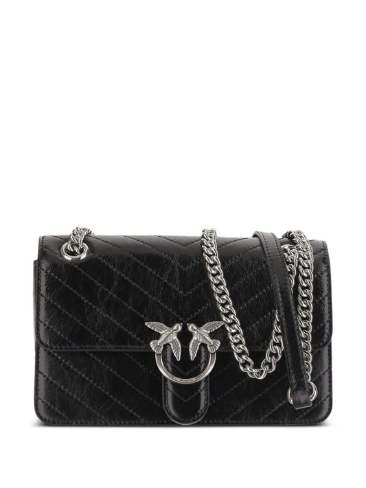 PINKOClassic Love quilted shoulder bag