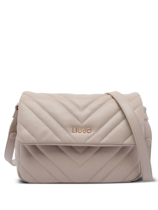 LIU JOquilted push-lock shoulder bag