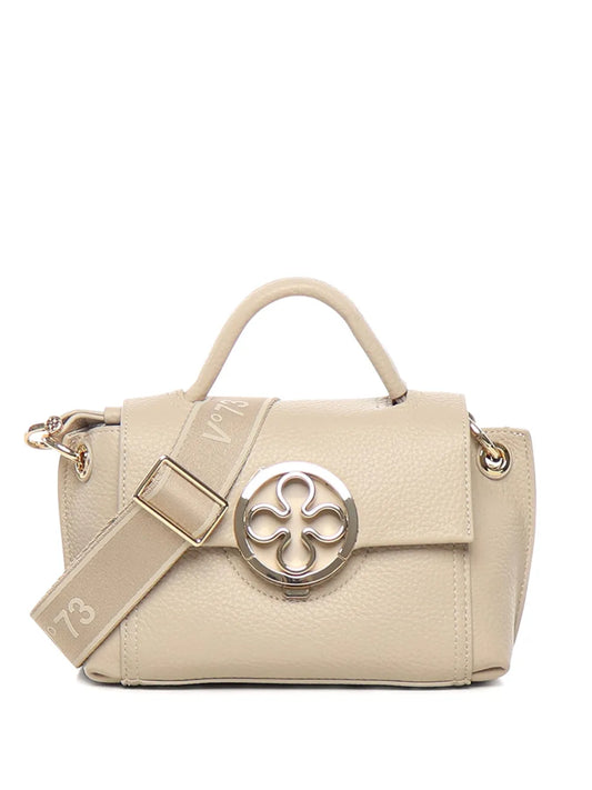 V3Federica circular-emblem tote bag