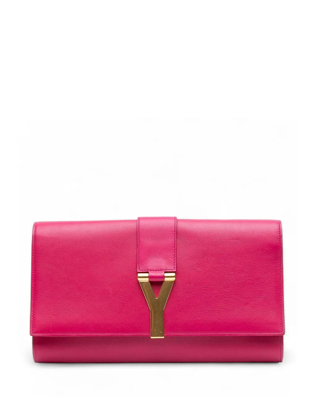 Pre-OwnedSaint Laurent Pre-Owned2013-2025 Leather Chyc Ligne clutch bag