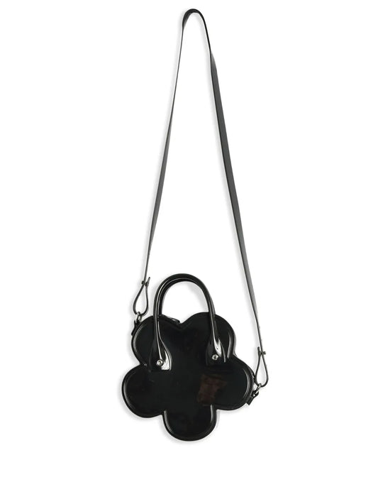 Comme Des Garns Girlflower top handle shoulder bag
