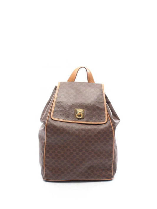 Pre-OwnedCeline Pre-Owned2015 Macadam Coated Canvas backpack