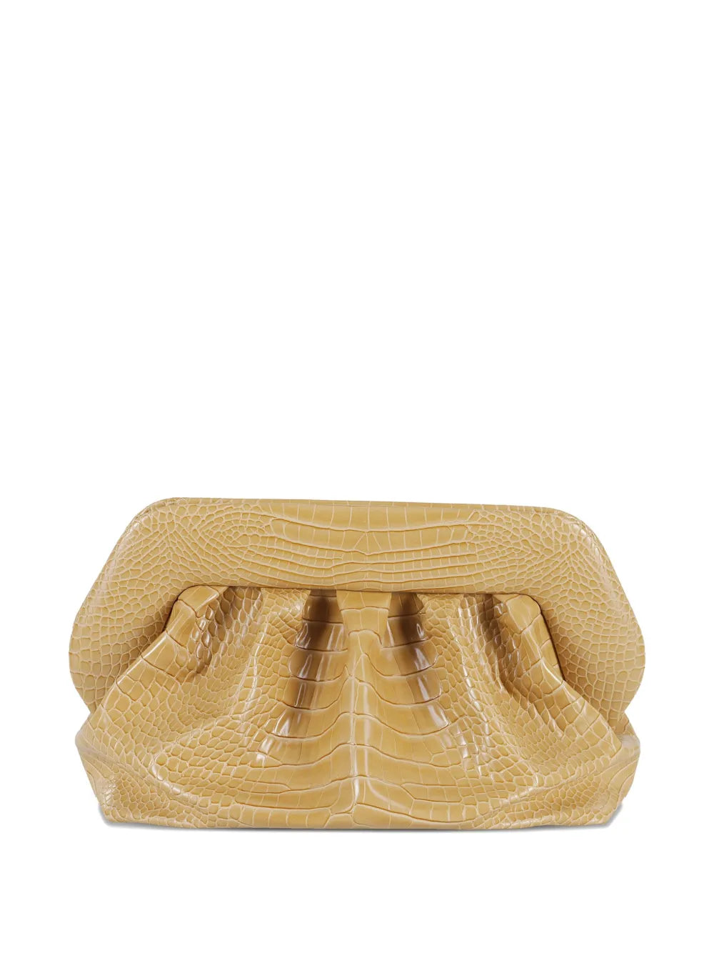 Themoirroco Biscuit pleated clutch