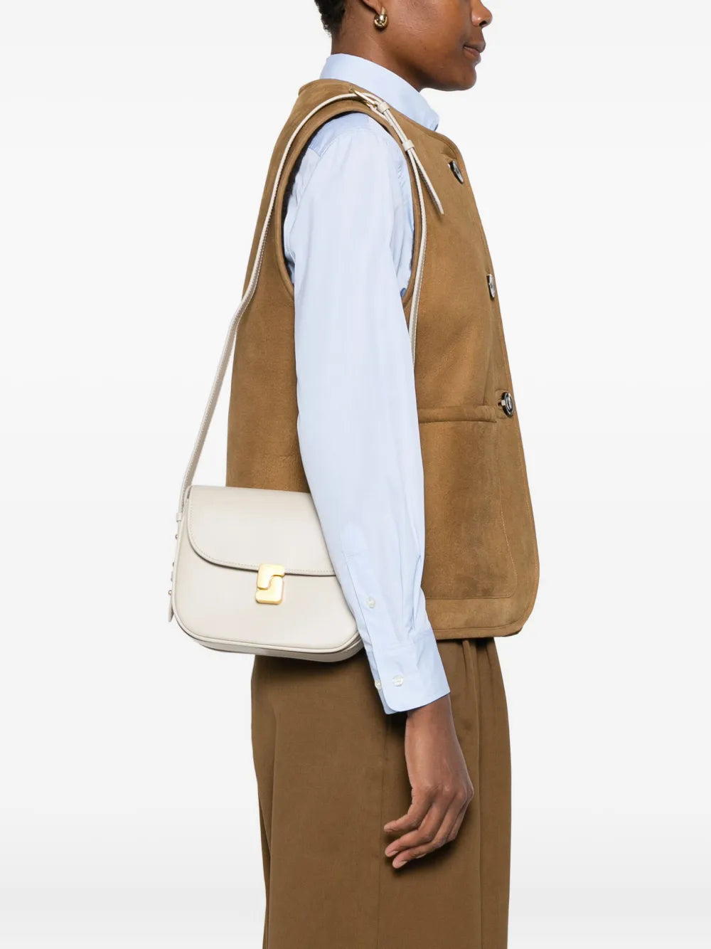Soeurmini Bellissima studded shoulder bag