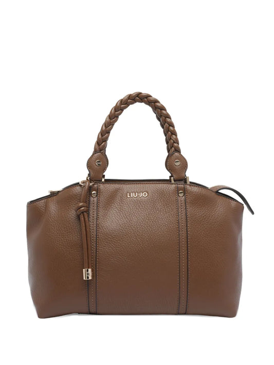 LIU JObraided-handle handbag