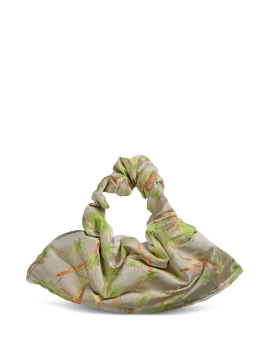 ELISEbrocade slouchy tote bag