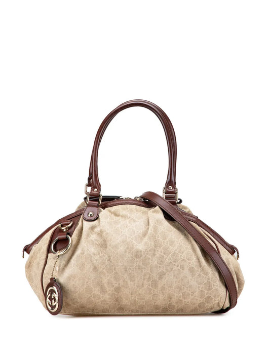 Pre-OwnedGucci Pre-Owned2000-2015 GG Canvas Sukey satchel