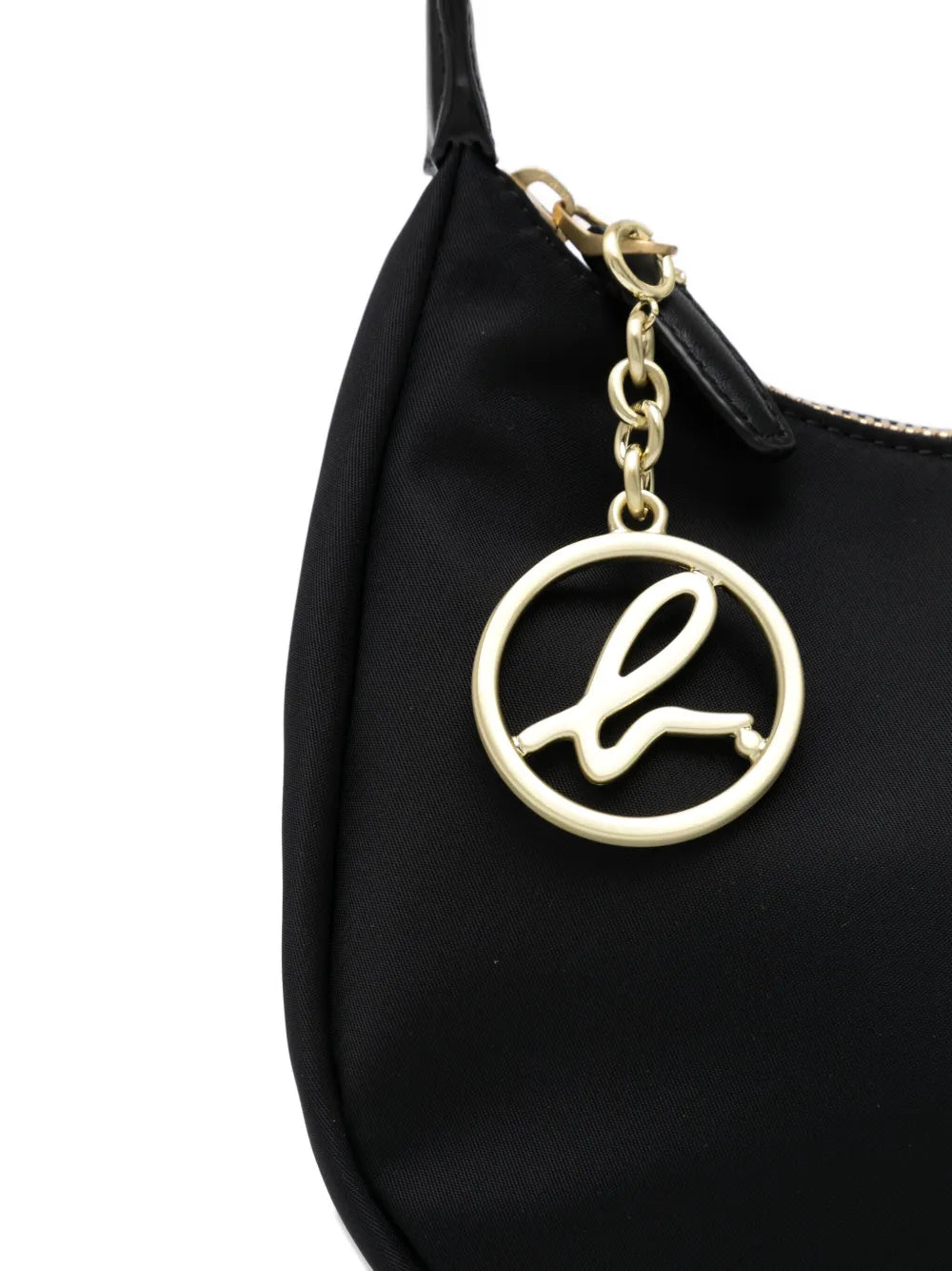 agn b. small logo-plaque shoulder bag
