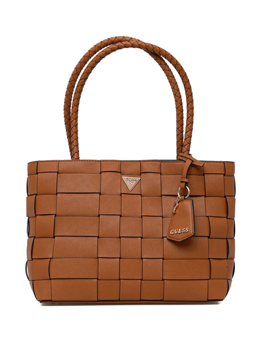 GUESS USAMaylee logo-plaque tote bag
