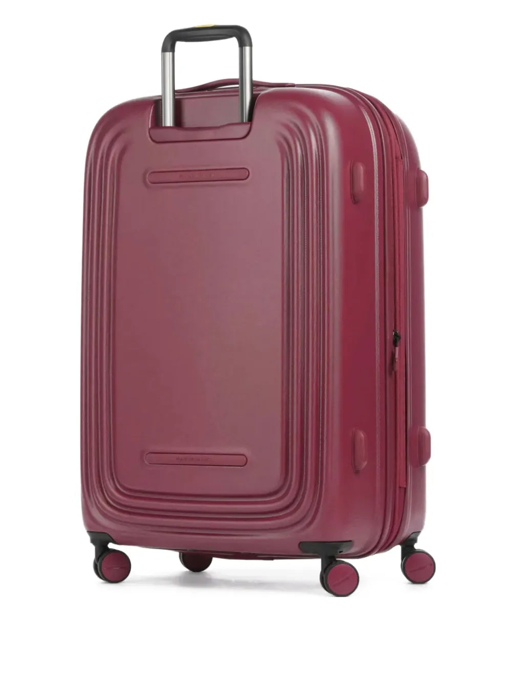 Mandarina Ducklarge Logoduck ribbed trolley suitcase