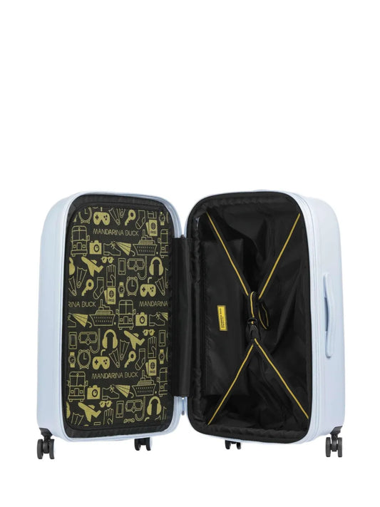 Mandarina Duckmedium Logoduck embossed luggage