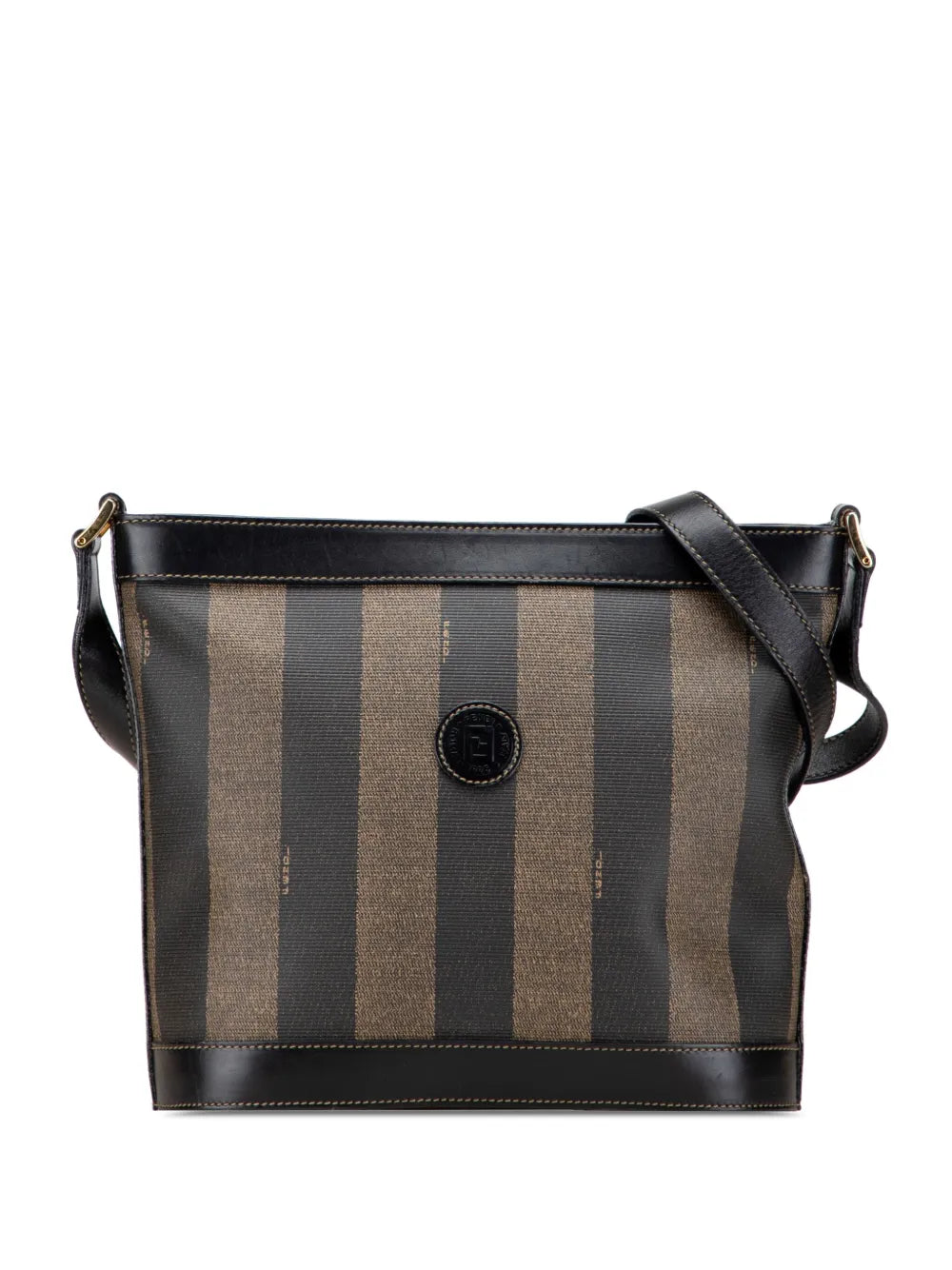 Pre-OwnedFendi Pre-Owned20th Century Pequin Coated Canvas crossbody bag