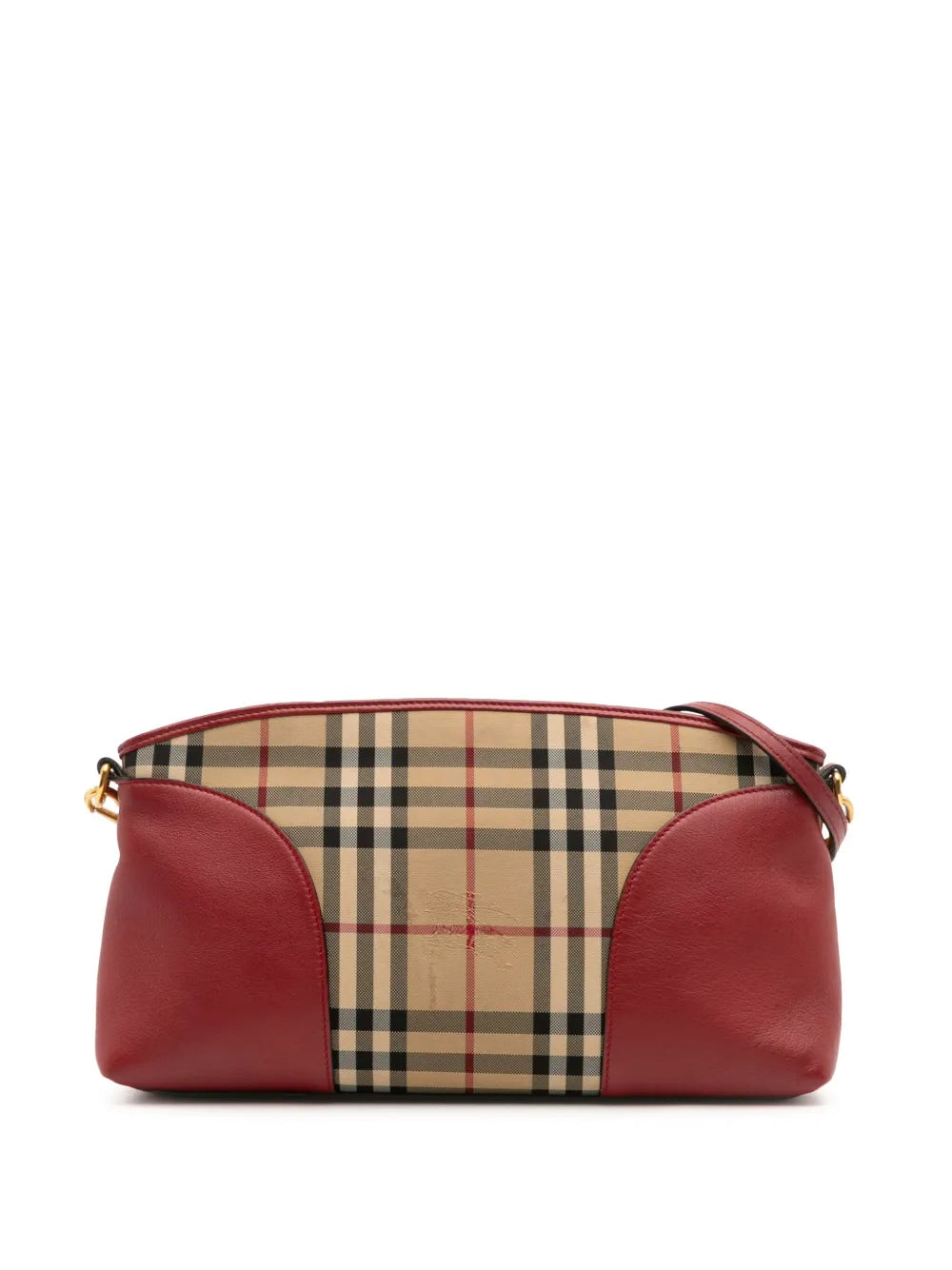 Pre-OwnedBurberry Pre-Owned2000-2017 Haymarket Check Chichester Canvas crossbody bag