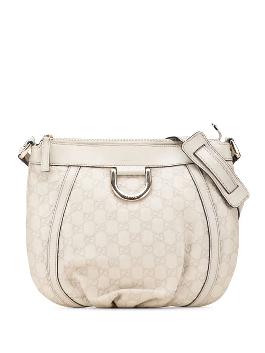 Pre-OwnedGucci Pre-Owned2000-2015 Guccissima Abbey D Ring crossbody bag