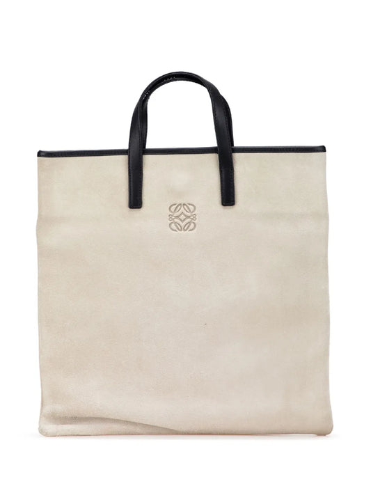 Pre-OwnedLoewe Pre-Owned2010-2024 Anagram Suede tote bag