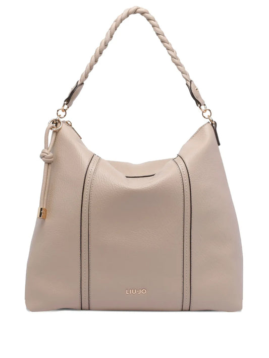 LIU JOlogo-lettering shoulder bag
