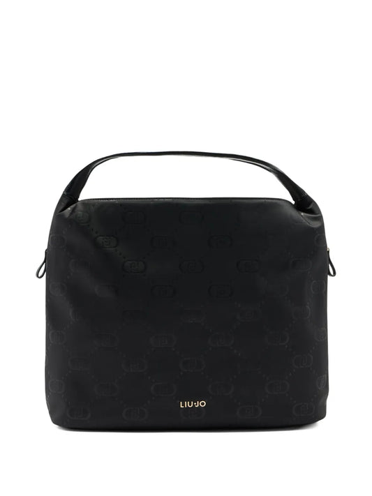 LIU JOlogo-print shoulder bag