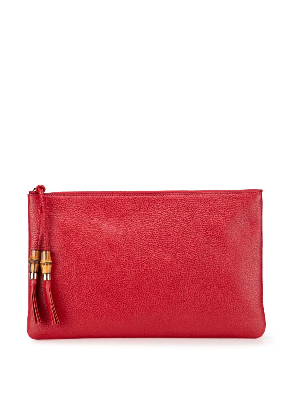 Pre-OwnedGucci Pre-Owned2000-2015 Calfskin Bamboo Tassel clutch bag