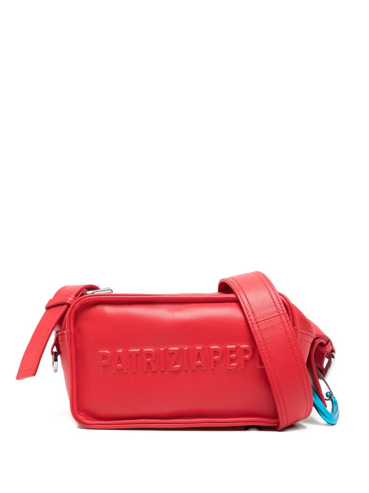 Patrizia Pepelogo-embossed crossbody bag