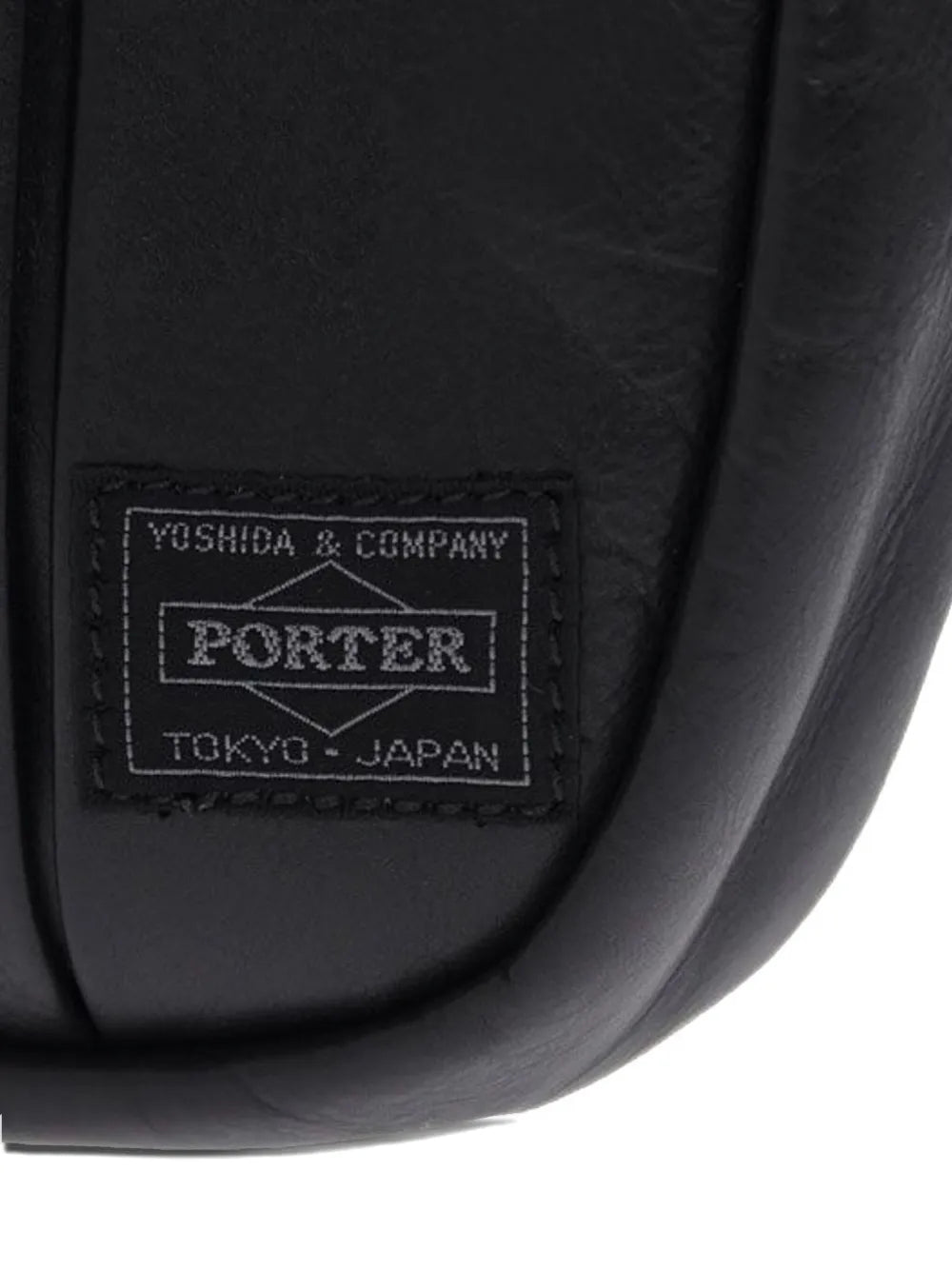 Porter-Yoshida & Co.leather panelled shoulder bag