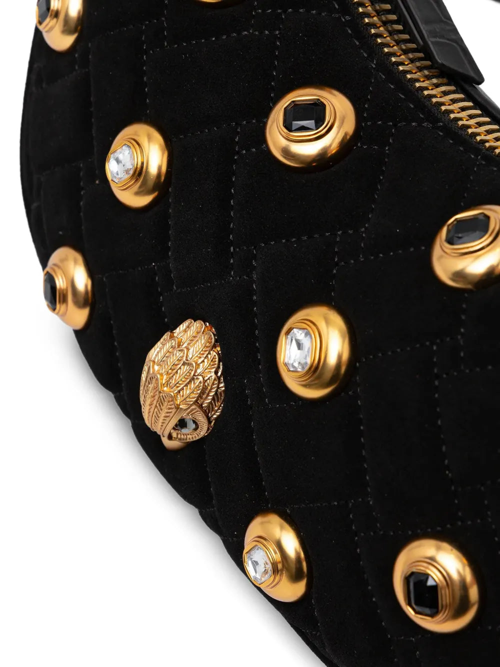 Kurt Geiger Londonquilted studded shoulder bag