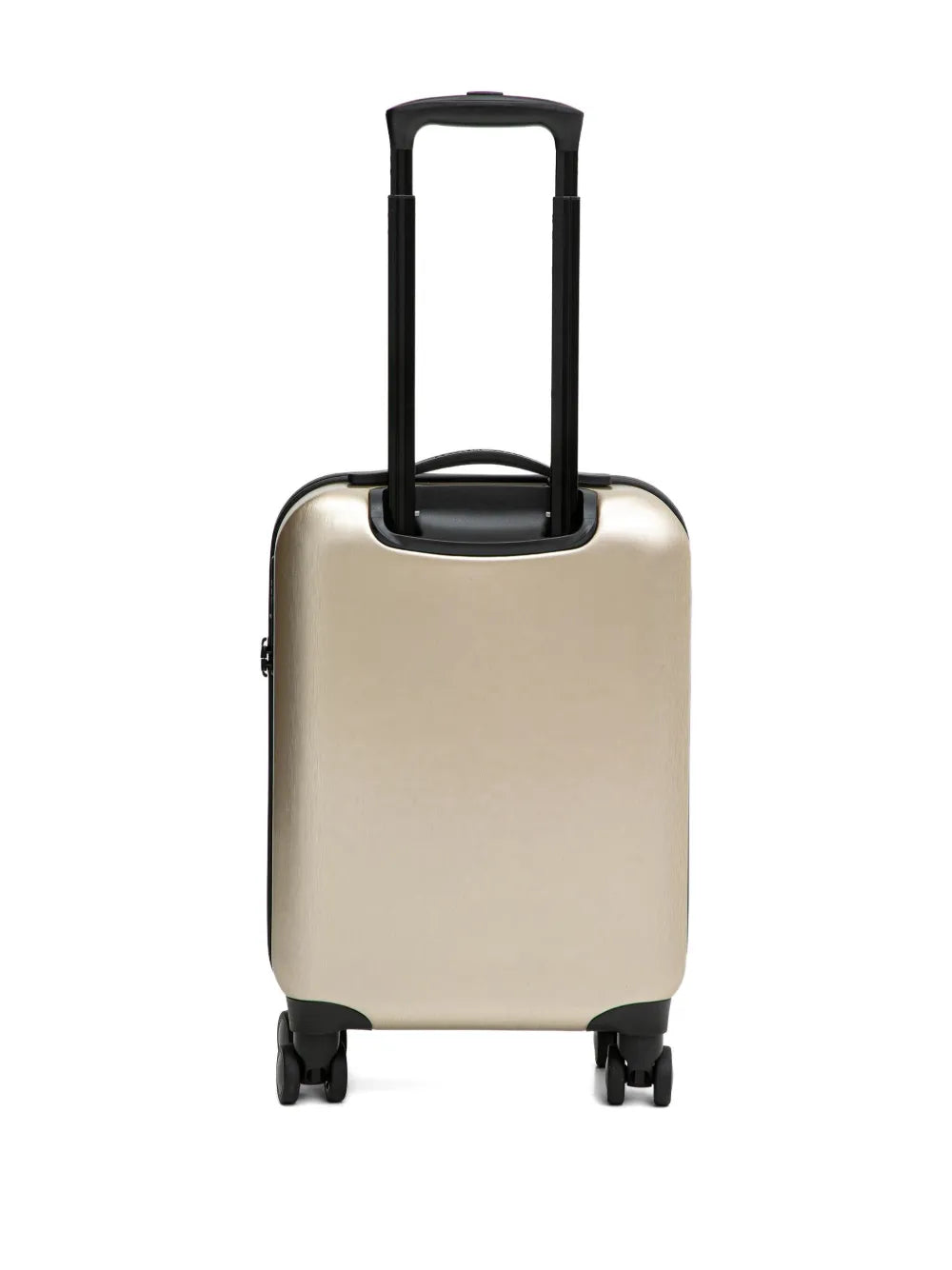 Armani Exchangeembossed wheeled luggage