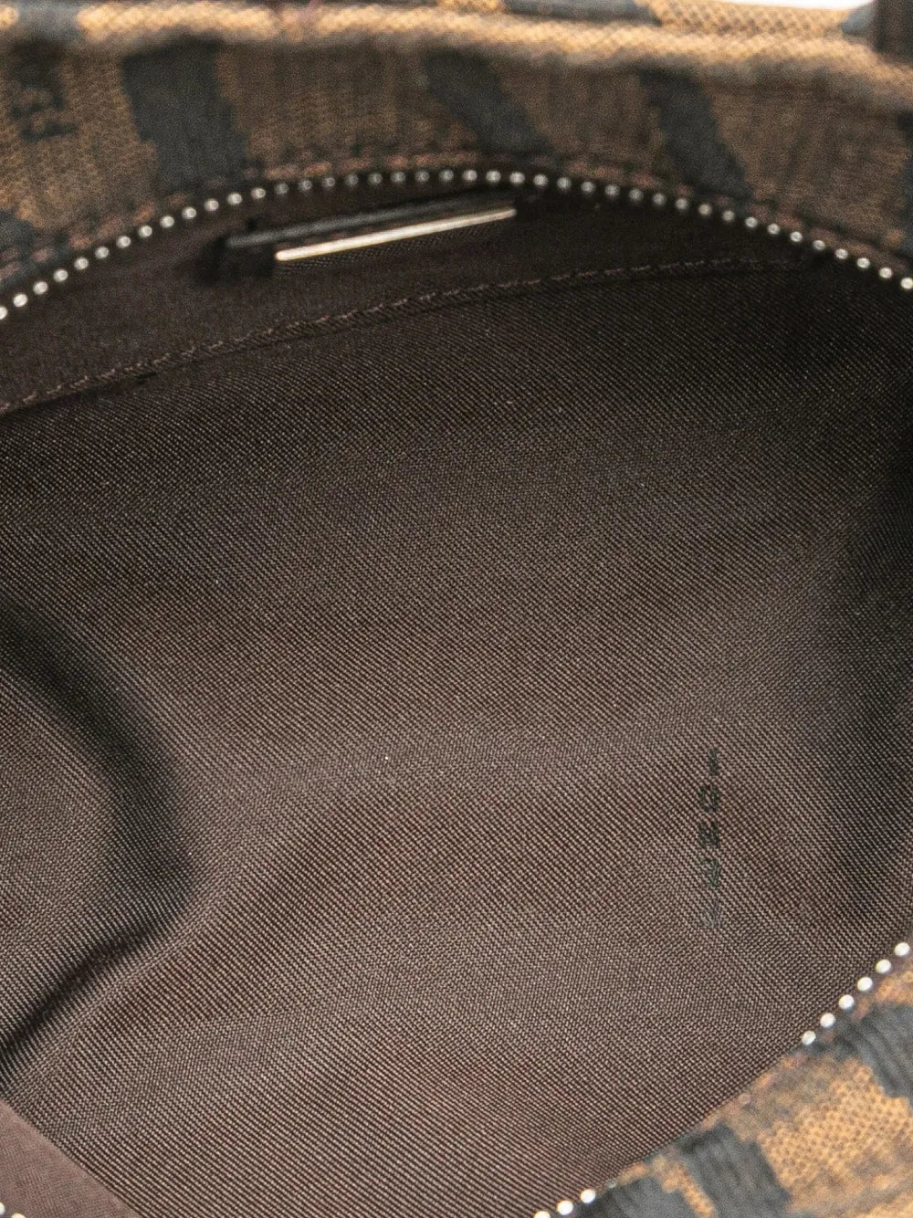 Pre-OwnedFendi Pre-Owned2000-2010 Zebra Print Canvas handbag