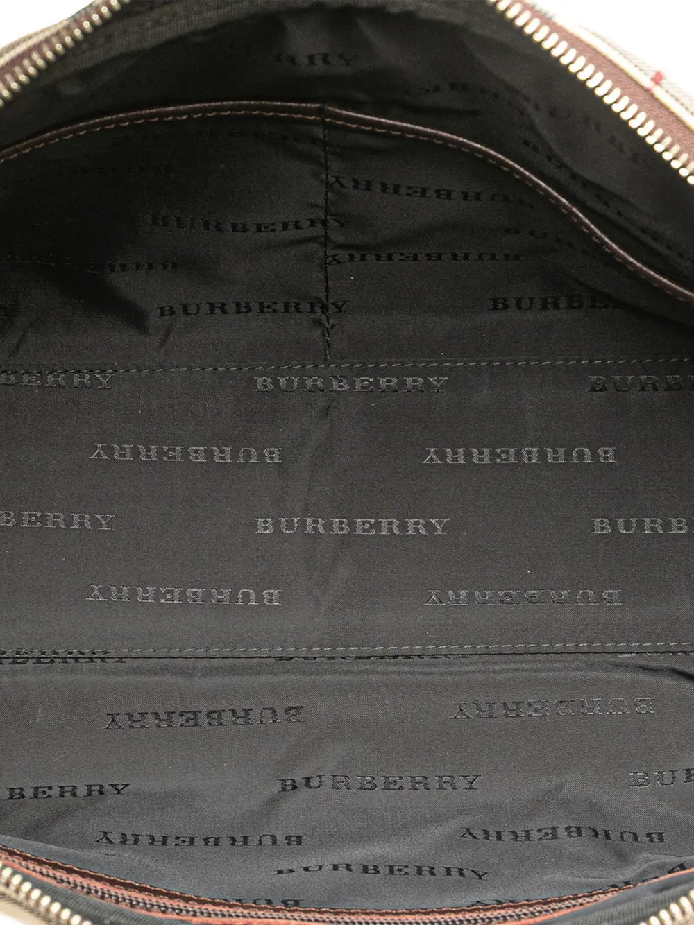 Pre-OwnedBurberry Pre-Owned2000-2017 House Check Canvas shoulder bag