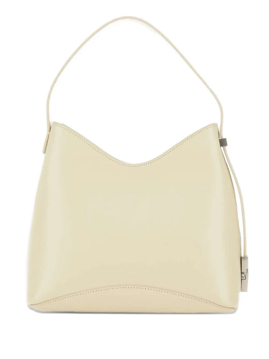Osoitop-handle zip shoulder bag