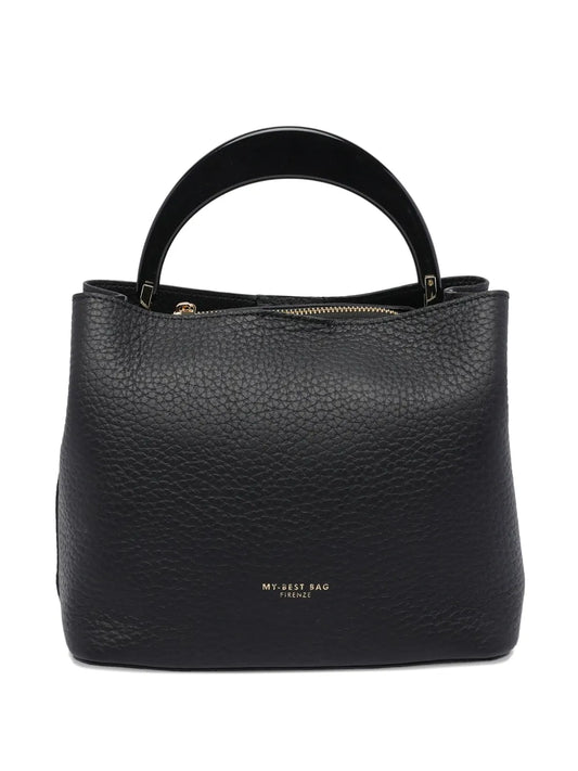 MY BEST BAGround handle tote bag