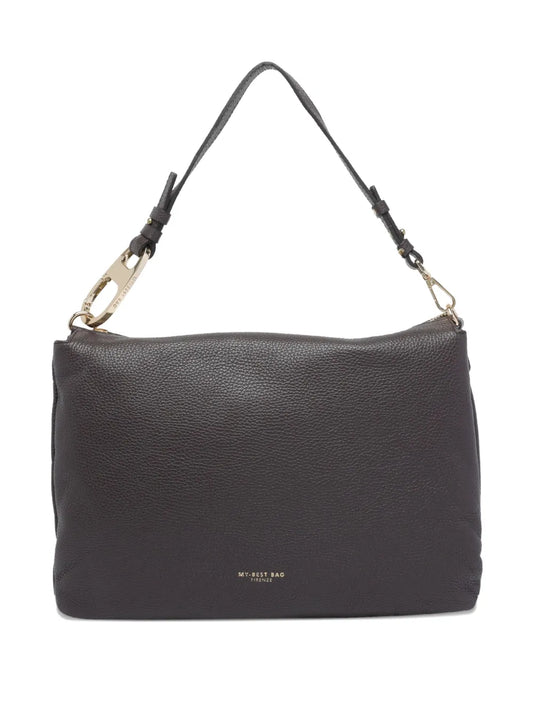 MY BEST BAGleather tote bag
