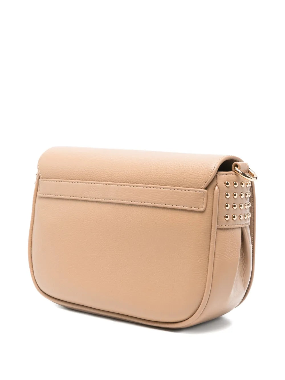 Love Moschinologo-embroidered studded crossbody bag