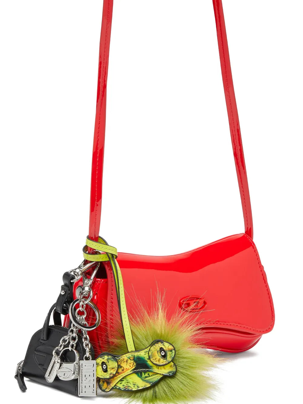 New SeasonDiesellogo-plaque crossbody bag