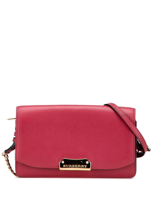 Pre-OwnedBurberry Pre-Owned2000-2010 Leather Madison Wallet On Chain crossbody bag