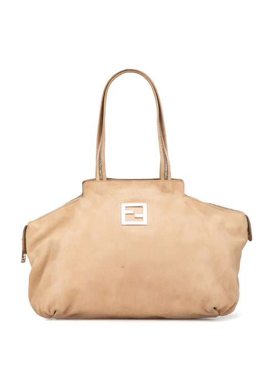 Pre-OwnedFendi Pre-Owned2010-2025 Medium Leather Chains tote bag