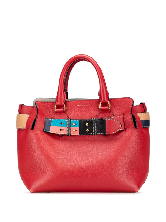 Pre-OwnedBurberry Pre-Owned2010-2025 Small Grained Calfskin Belt satchel