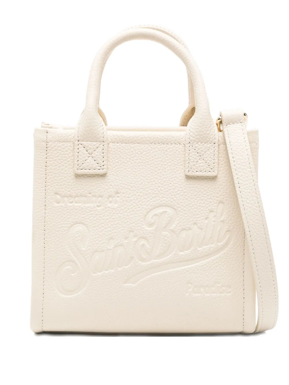 MC2 Saint Barthmini embossed-logo bag