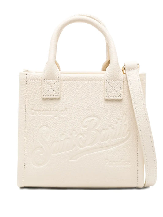 MC2 Saint Barthmini embossed-logo bag