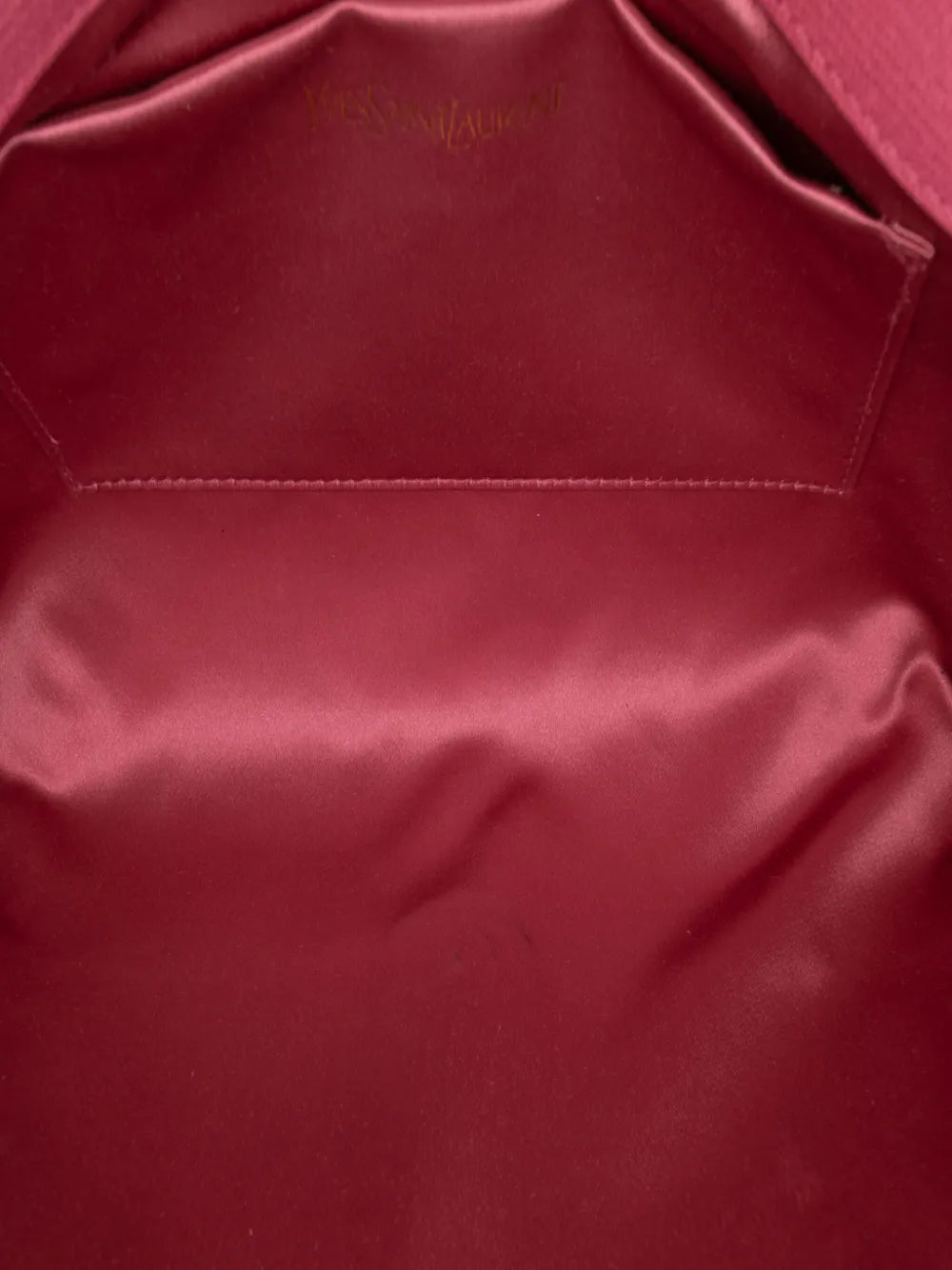 Pre-OwnedSaint Laurent Pre-Owned2000-2012 Textured Calfskin Chyc Ligne clutch bag