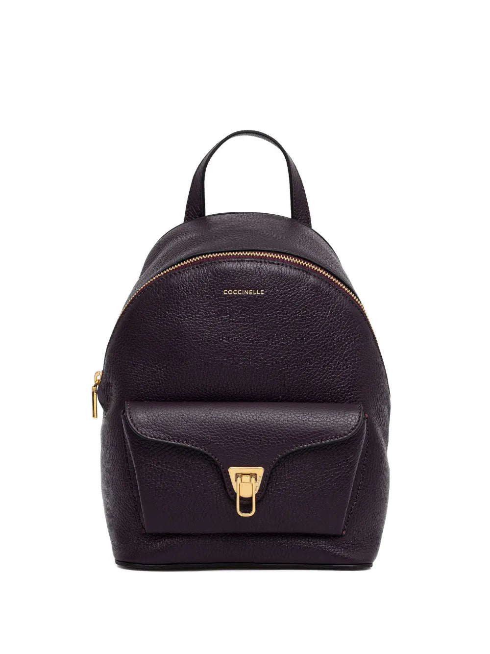 Coccinellelogo-detail top-handle backpack