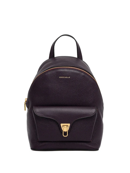Coccinellelogo-detail top-handle backpack