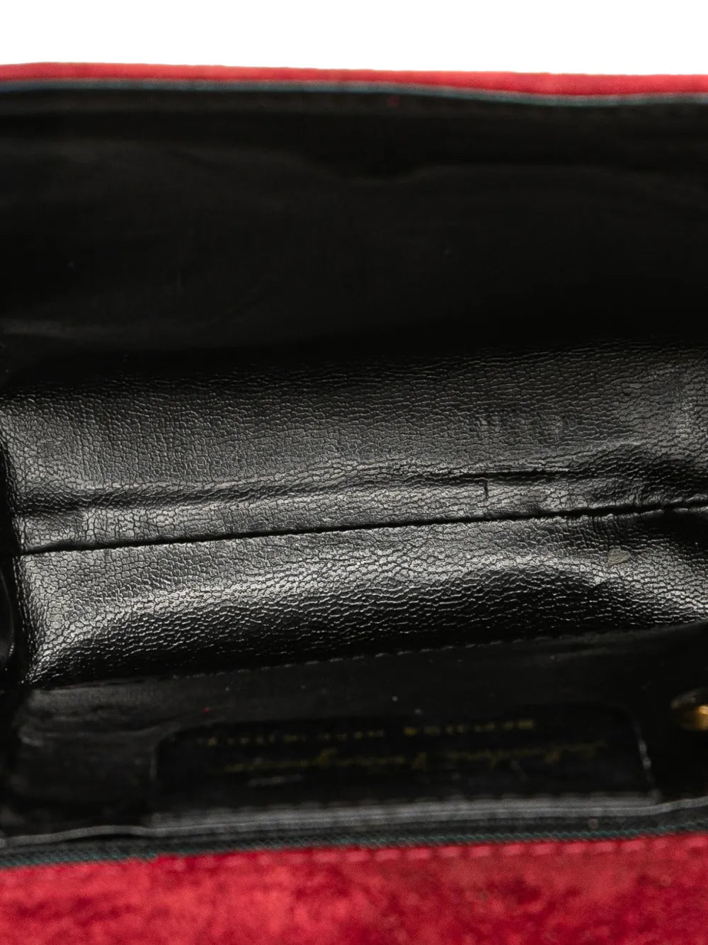 Pre-OwnedFerragamo Pre-Owned1990-2000 Suede Vara Bow satchel