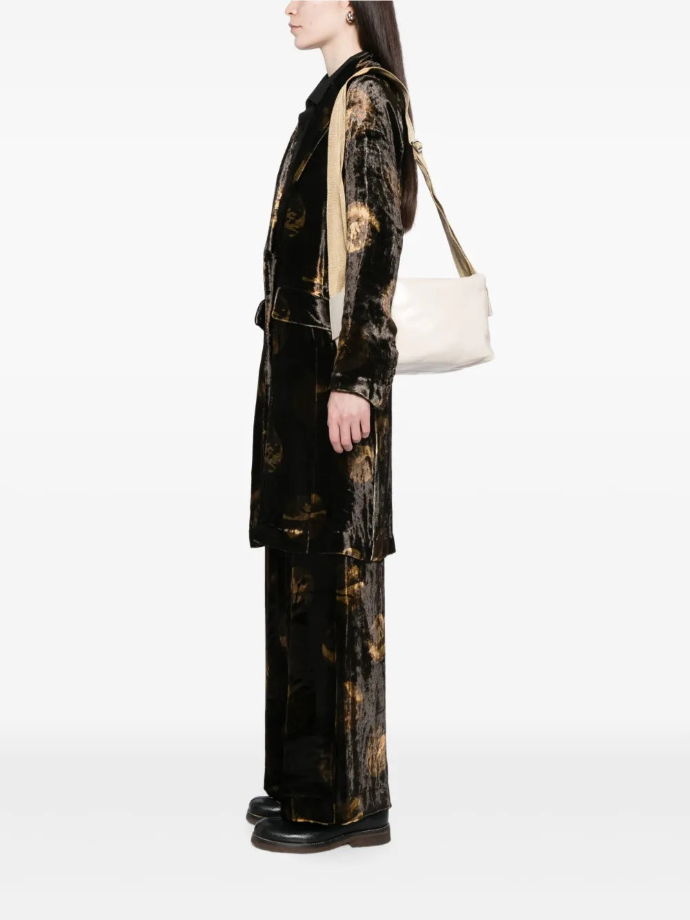 Uma Wangmedium leather shoulder bag