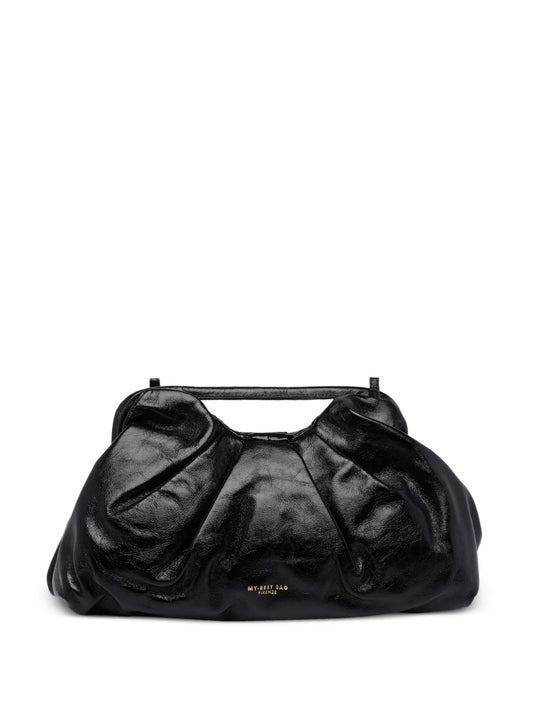 MY BEST BAGlogo-detail leather tote bag