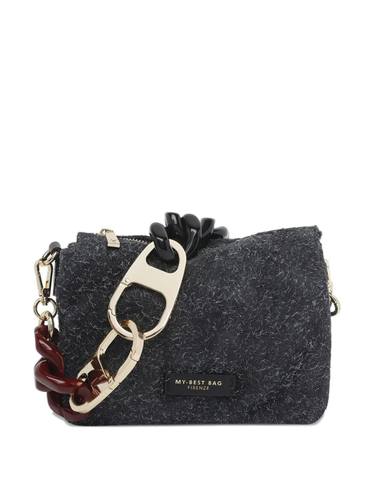 MY BEST BAGlogo-detail chain-strap shoulder bag