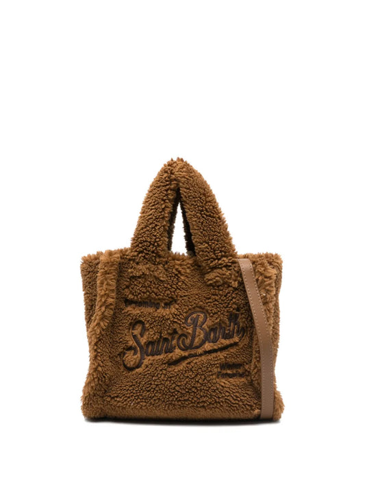 MC2 Saint Barth Kidslogo-embroidered teddy bag