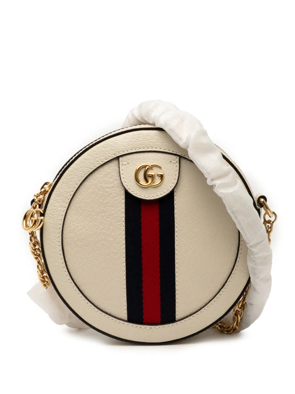 Pre-OwnedGucci Pre-Owned2016-2025 Mini Leather Ophidia Round crossbody bag