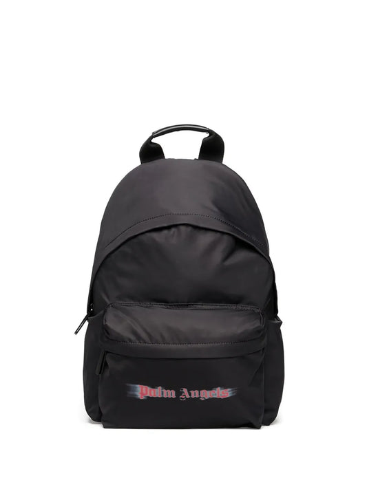 Palm Angels Kidsblurred-logo backpack