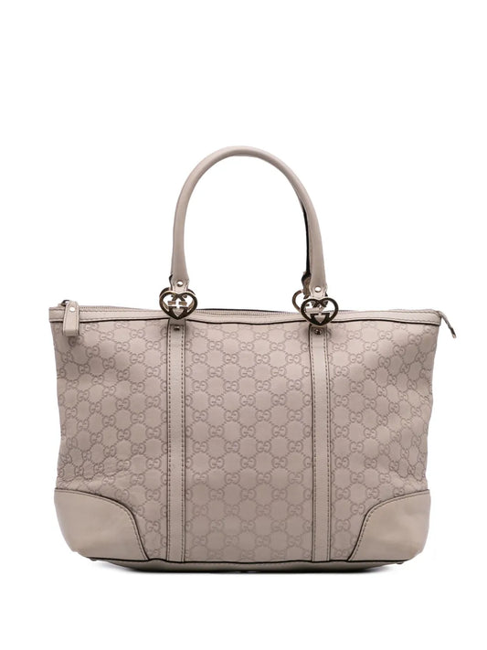 Pre-OwnedGucci Pre-Owned2016-2025 Guccissima Lovely Heart tote bag